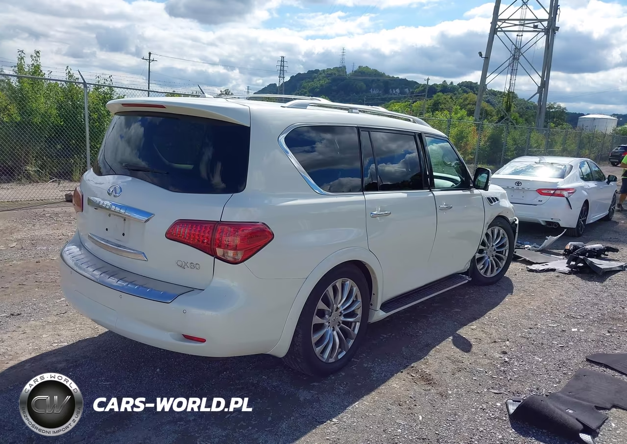 2017 Infiniti Qx80 VIN:JN8AZ2NE0H9155427 - 4