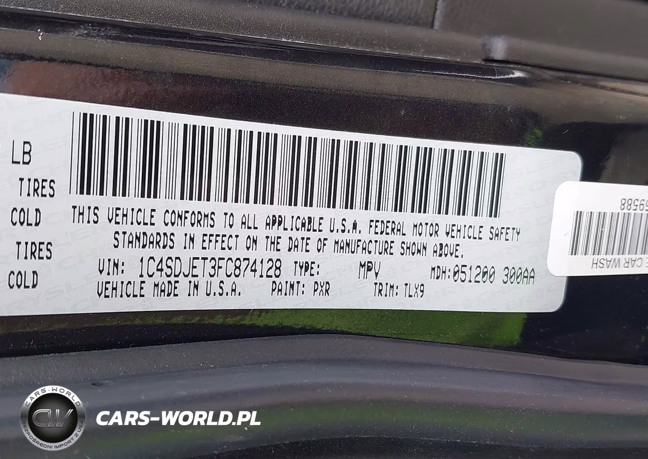 2015 Dodge Durango Citadel VIN:1C4SDJET3FC874128 - 9