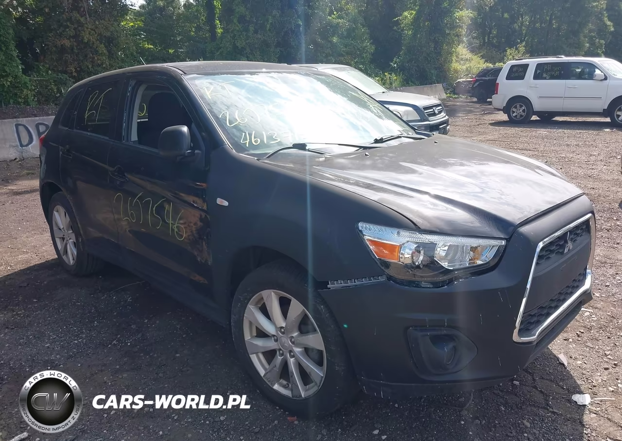 2014 Mitsubishi Outlander Sport Es VIN:4A4AP3AU3EE023309 - 1