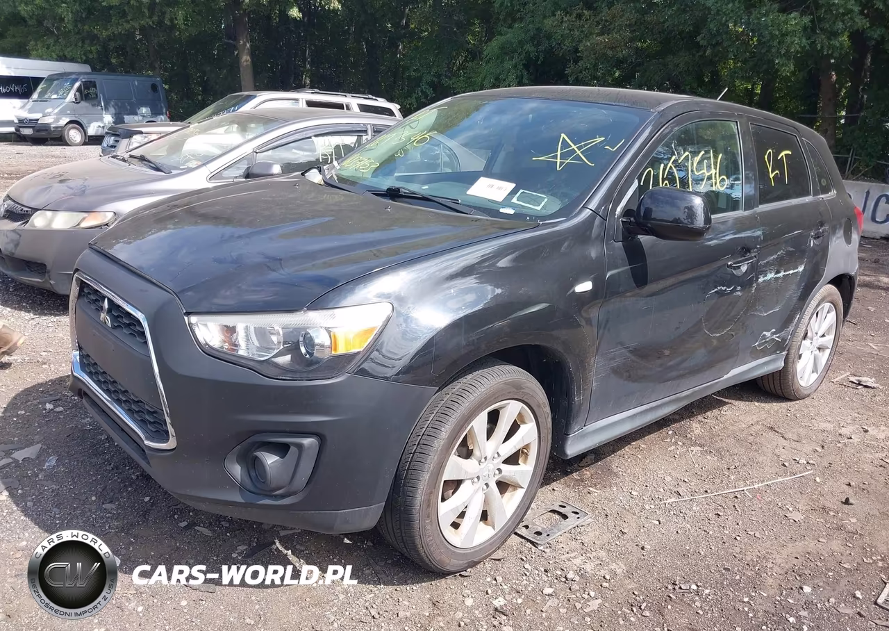 2014 Mitsubishi Outlander Sport Es VIN:4A4AP3AU3EE023309 - 2