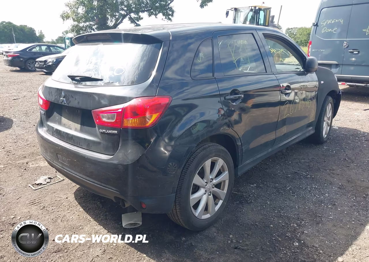 2014 Mitsubishi Outlander Sport Es VIN:4A4AP3AU3EE023309 - 4