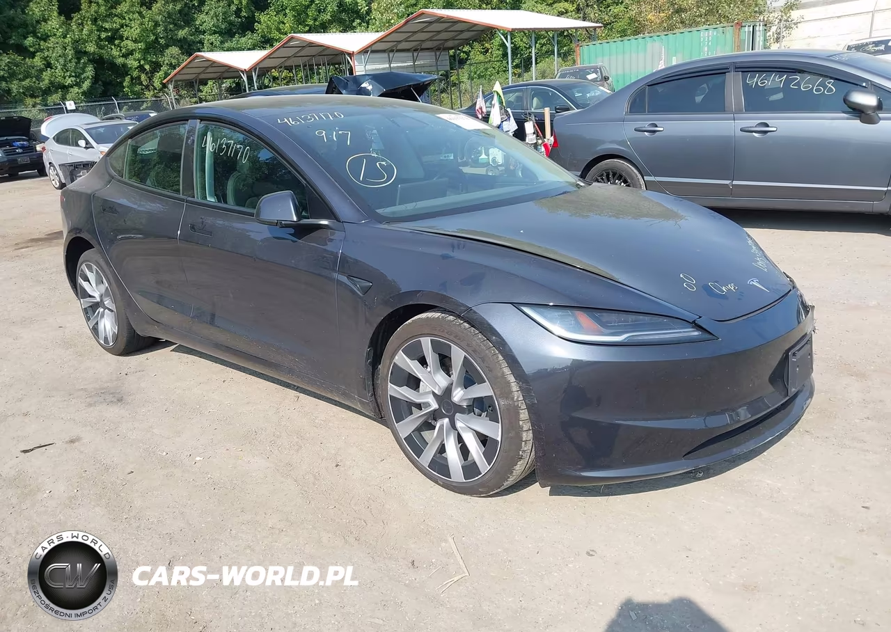 2025 Tesla Model 3 Long Range All-Wheel Drive VIN:5YJ3E1EB8SF904973 - 1