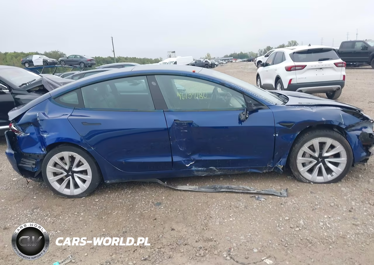 2022 Tesla Model 3 VIN:5YJ3E1EA7NF286007 - 11