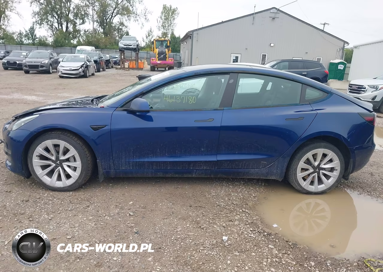 2022 Tesla Model 3 VIN:5YJ3E1EA7NF286007 - 12
