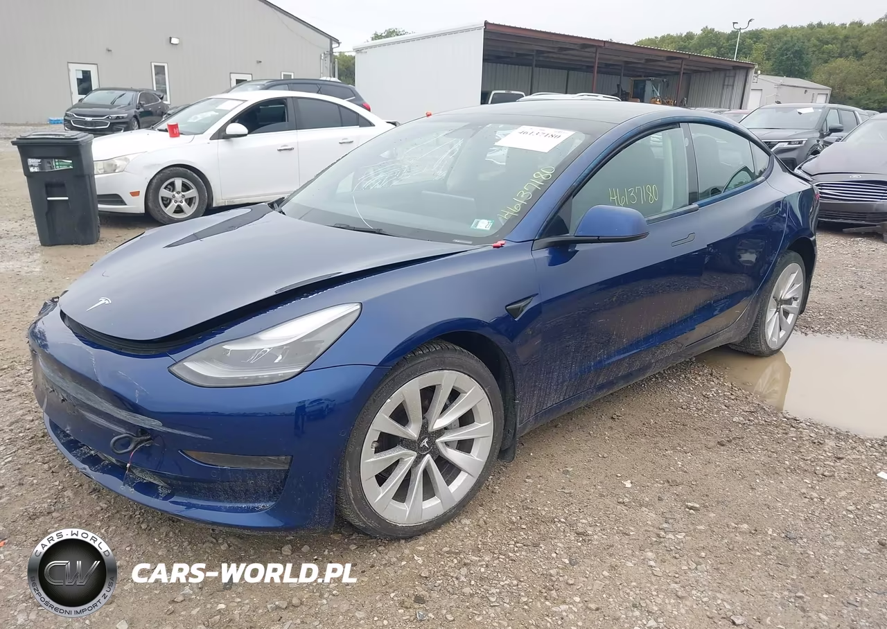 2022 Tesla Model 3 VIN:5YJ3E1EA7NF286007 - 2