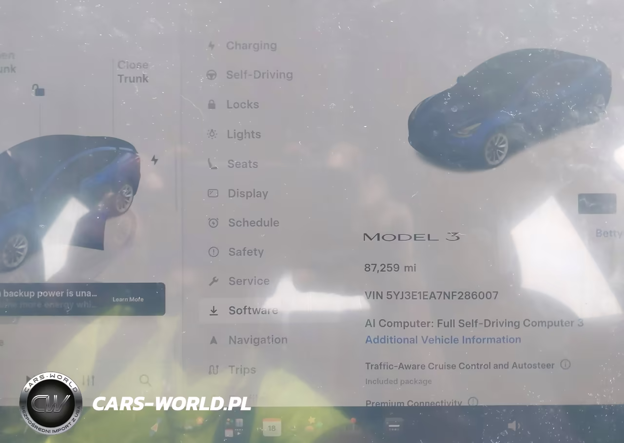 2022 Tesla Model 3 VIN:5YJ3E1EA7NF286007 - 7
