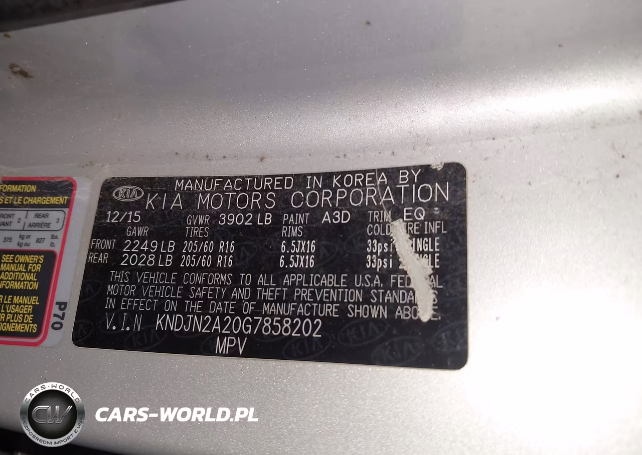 2016 Kia Soul ! VIN:KNDJN2A20G7858202 - 9