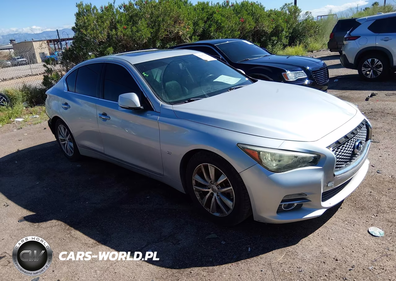2014 Infiniti Q50 Premium VIN:JN1BV7AP1EM677981 - 1