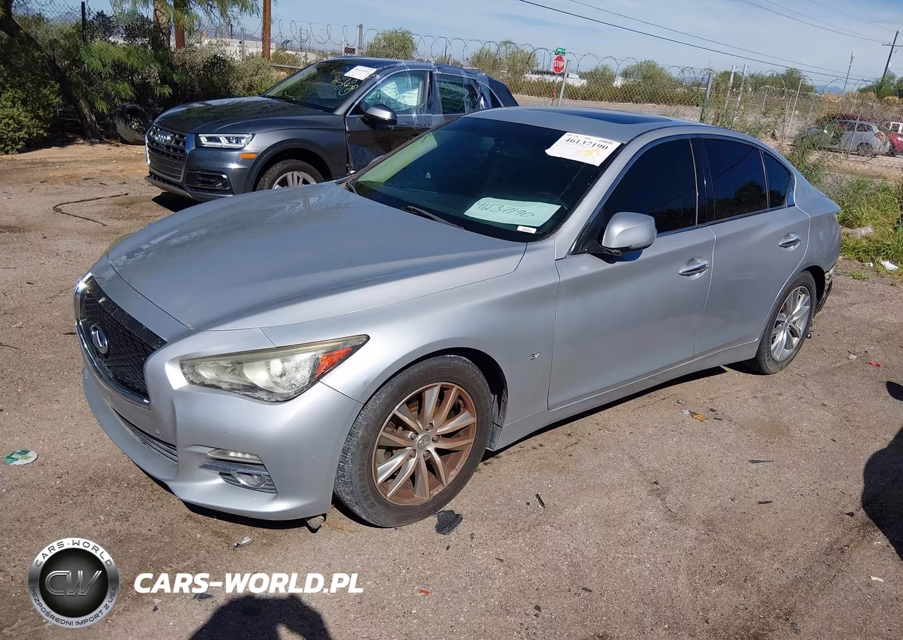 2014 Infiniti Q50 Premium VIN:JN1BV7AP1EM677981 - 2