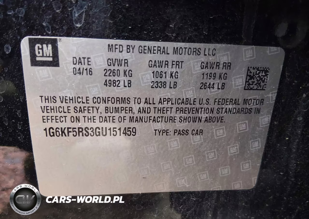 2016 Cadillac Ct6 Premium Luxury VIN:1G6KF5RS3GU151459 - 9