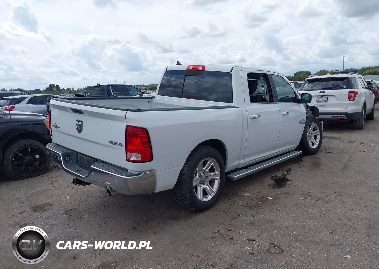 2017 Ram 1500 Lone Star Silver 4X4 5'7 Box VIN:1C6RR7LT3HS871297 - 4