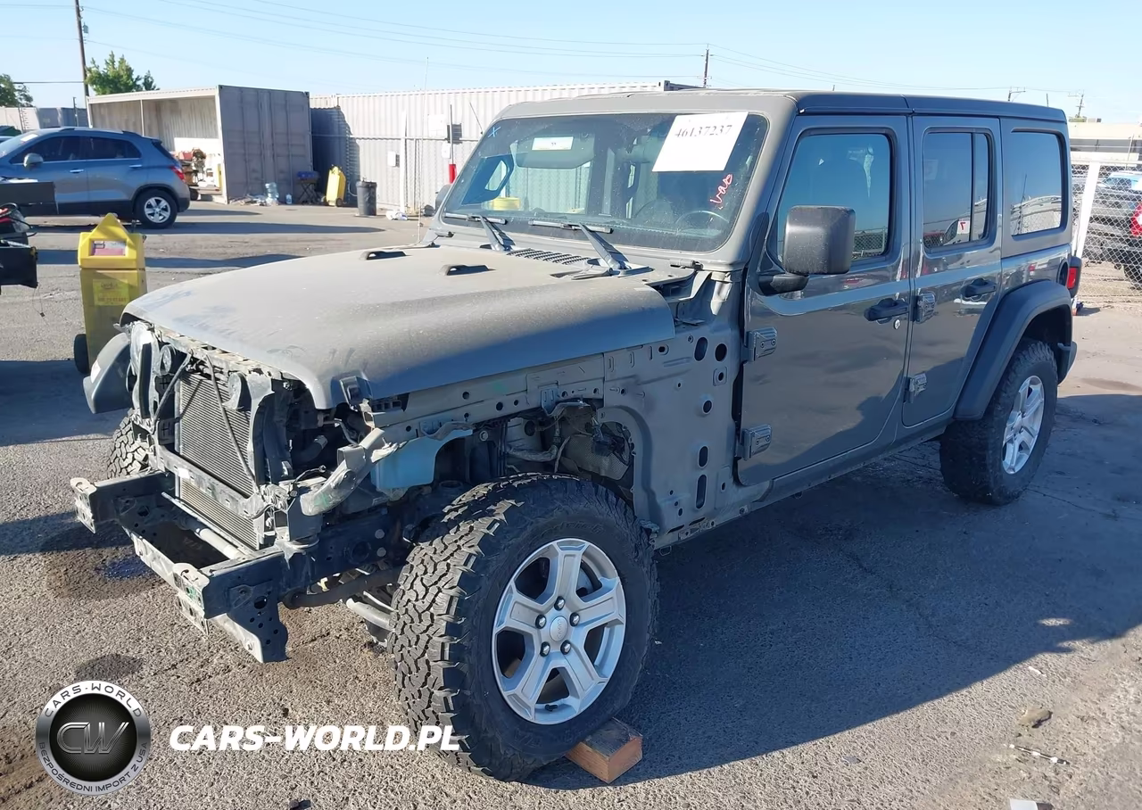 2020 Jeep Wrangler Unlimited Sport S 4X4 VIN:1C4HJXDN4LW155229 - 2