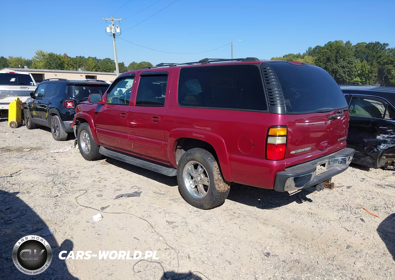 2004 Chevrolet Suburban 1500 Lt VIN:3GNFK16T44G202845 - 3