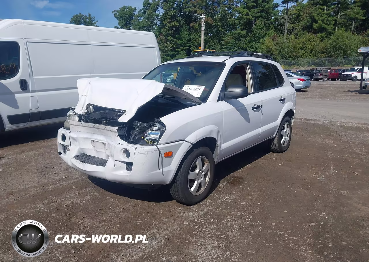 2006 Hyundai Tucson Gl VIN:KM8JM12B16U375230 - 2