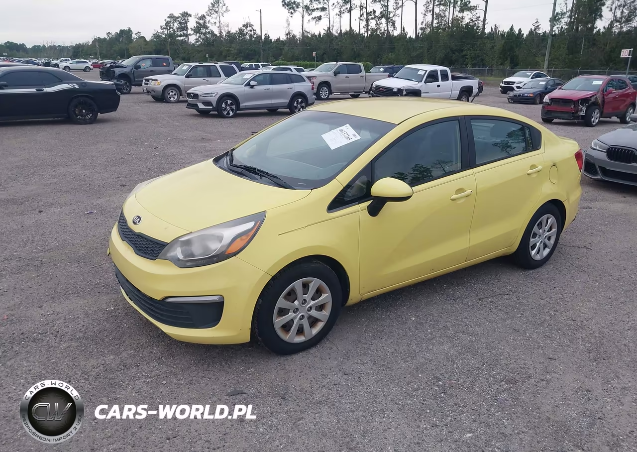 2016 Kia Rio Lx VIN:KNADM4A31G6600536 - 2