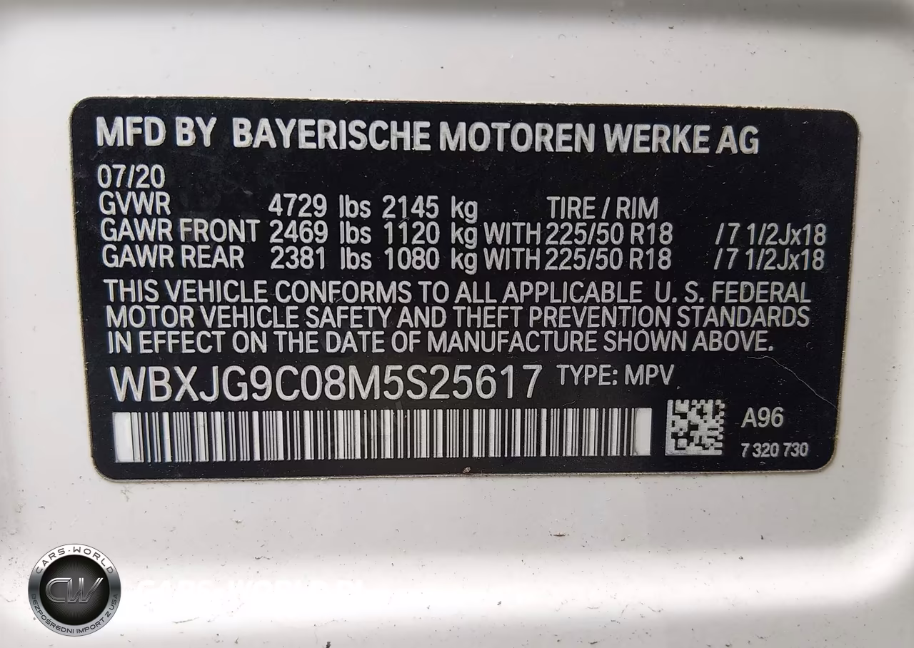 2021 BMW X1 xDrive28I VIN:WBXJG9C08M5S25617 - 9