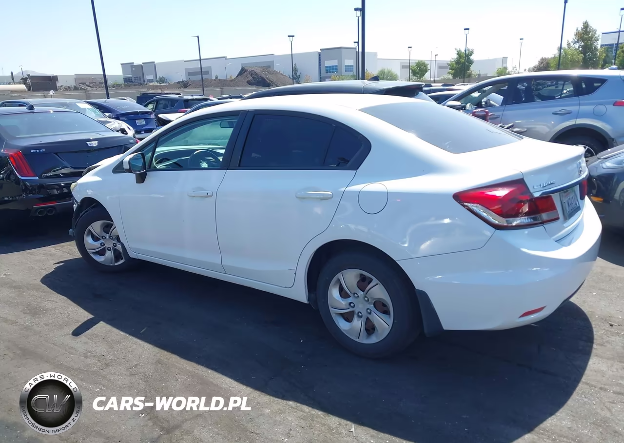 2015 Honda Civic Lx VIN:19XFB2F50FE207748 - 15