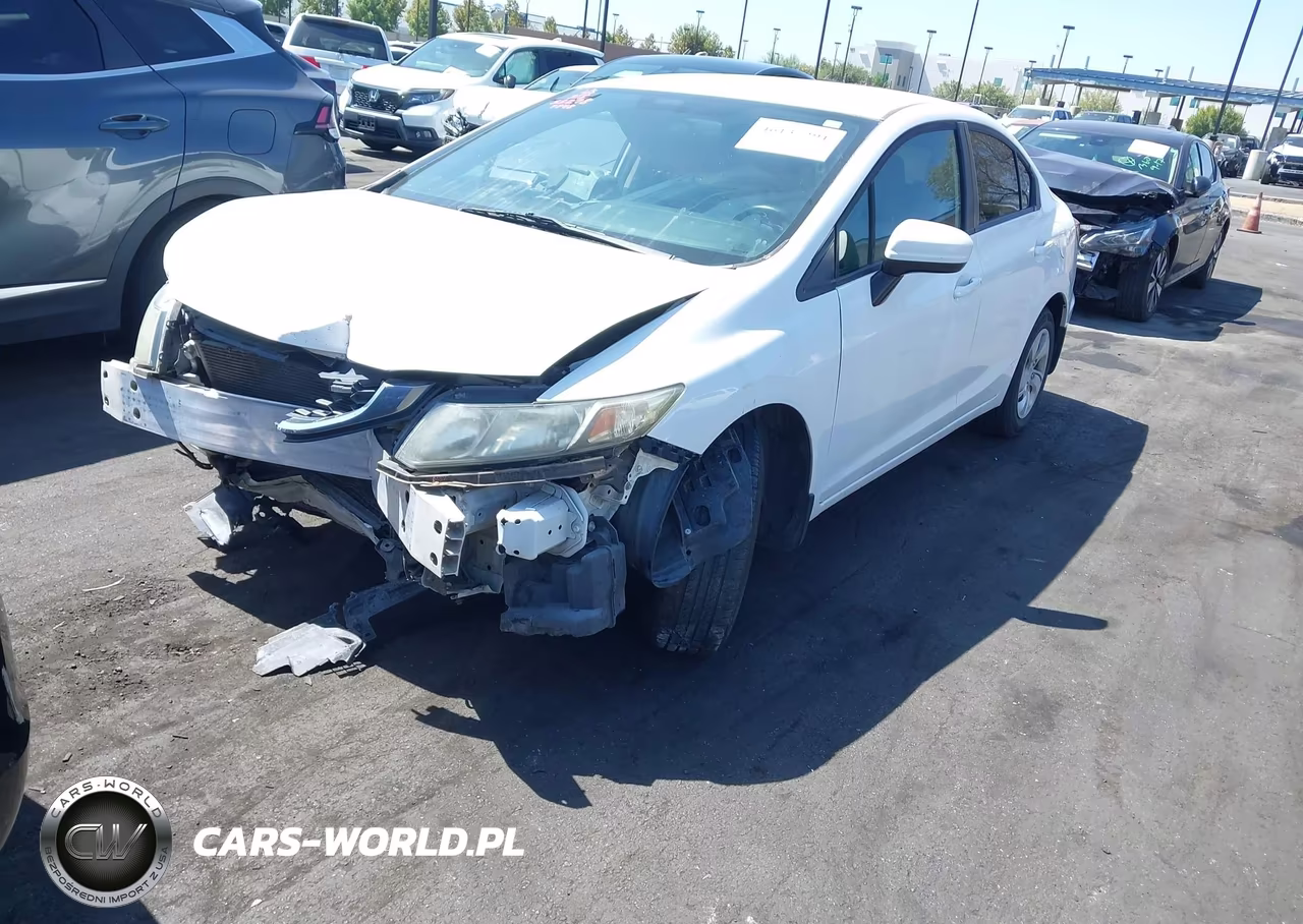 2015 Honda Civic Lx VIN:19XFB2F50FE207748 - 2