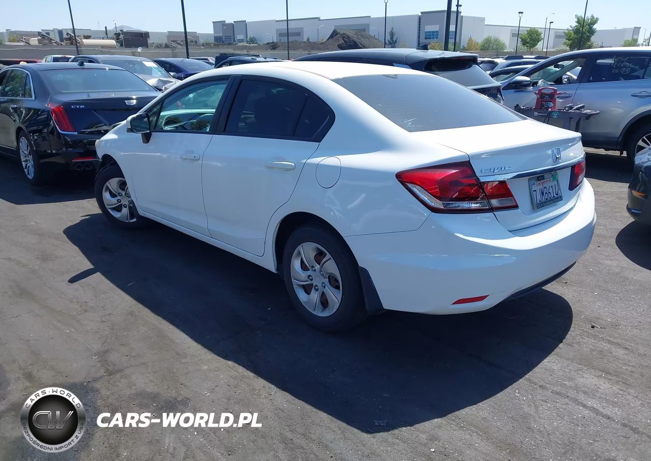 2015 Honda Civic Lx VIN:19XFB2F50FE207748 - 3