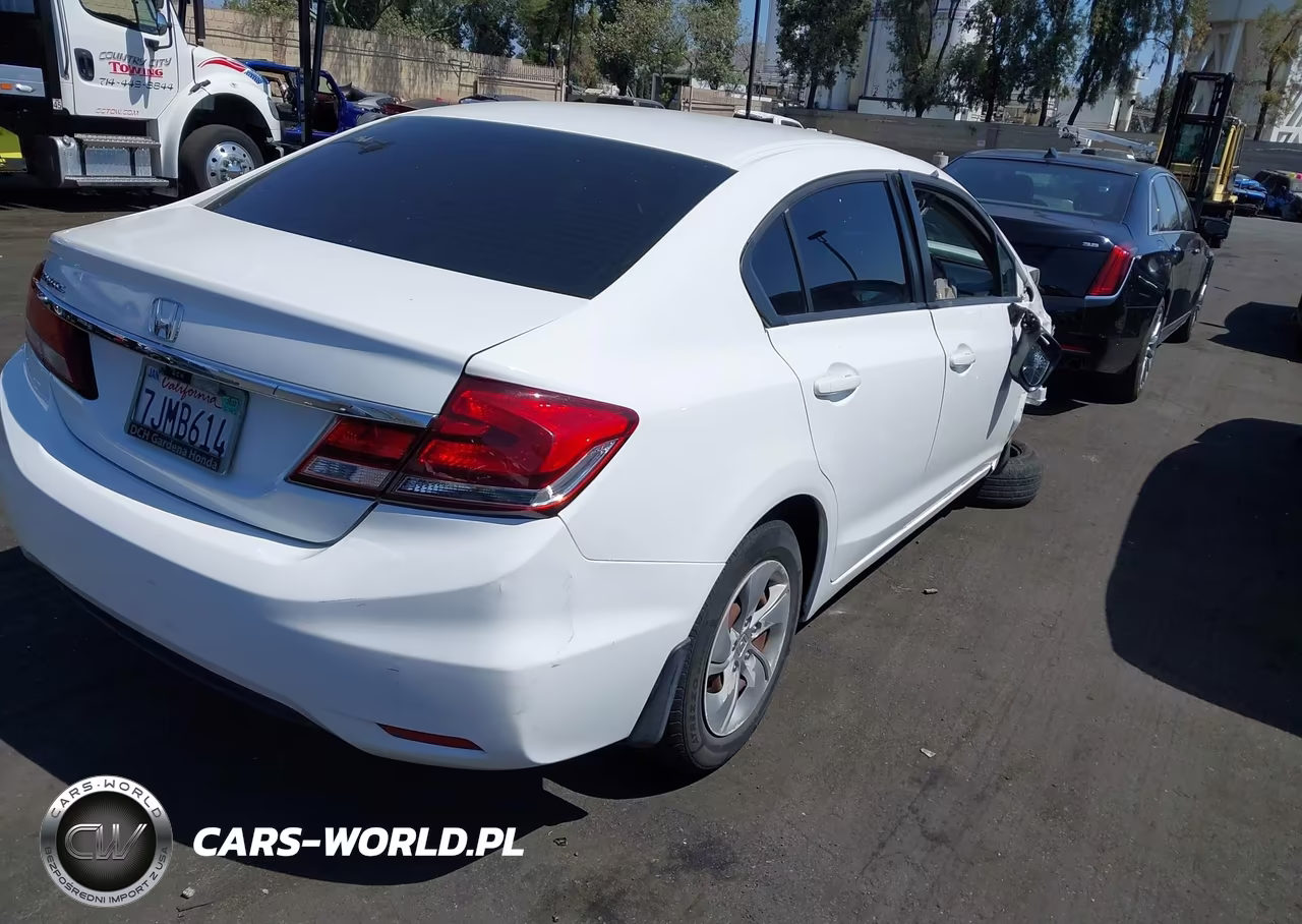 2015 Honda Civic Lx VIN:19XFB2F50FE207748 - 4