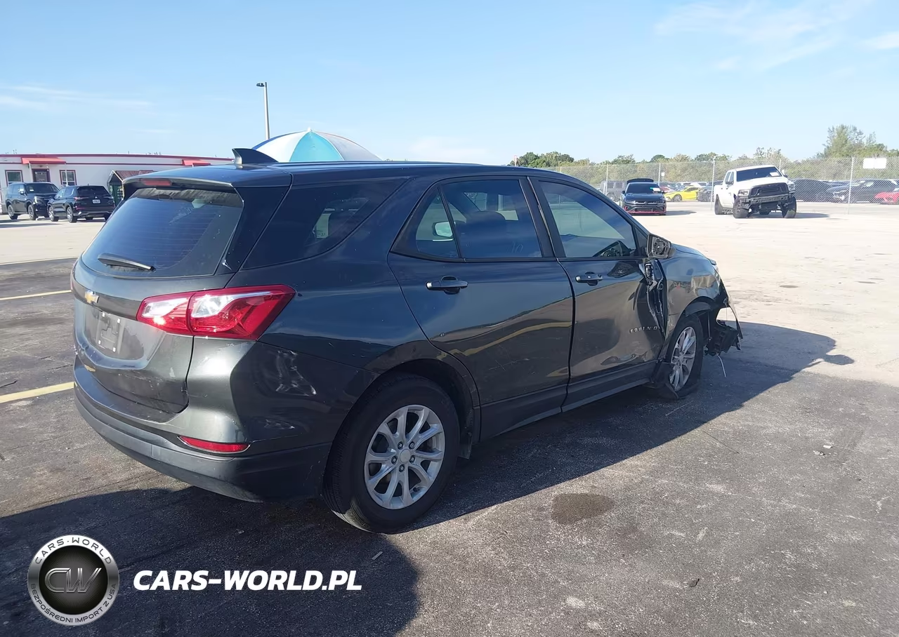 2020 Chevrolet Equinox Fwd Ls VIN:3GNAXHEV5LS668321 - 4