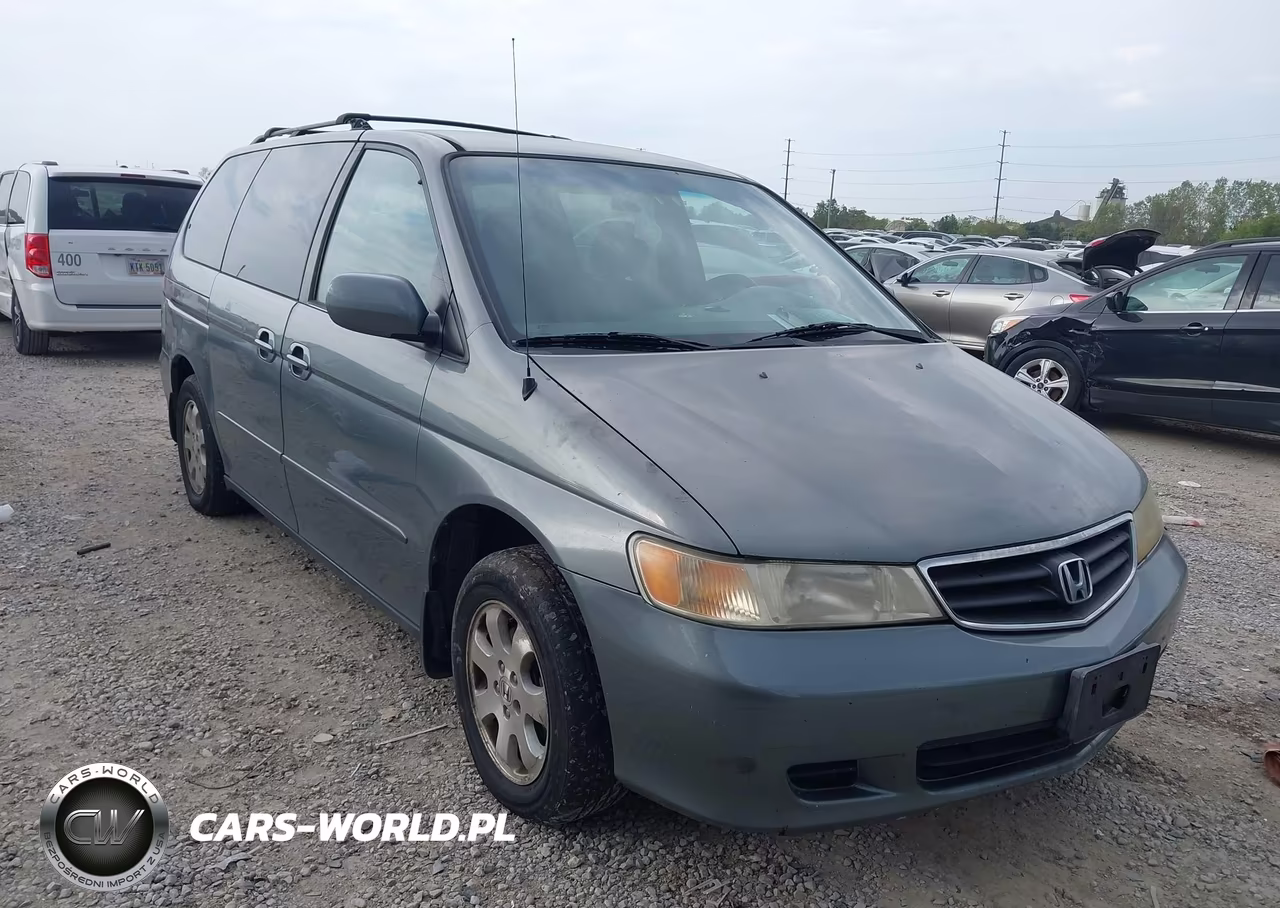 2002 Honda Odyssey Ex VIN:5FNRL18612B014667 - 1
