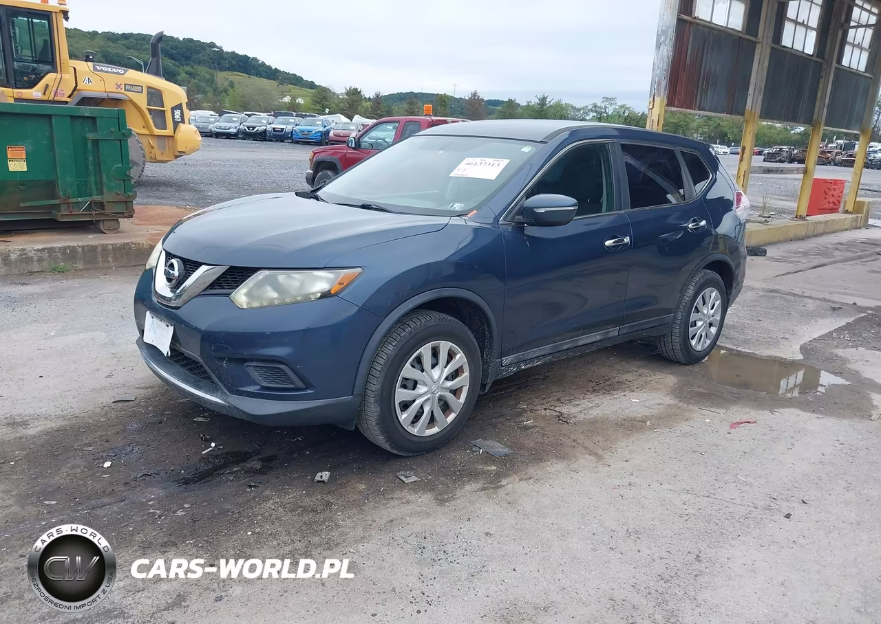 2015 Nissan Rogue S VIN:5N1AT2MV7FC783432 - 2