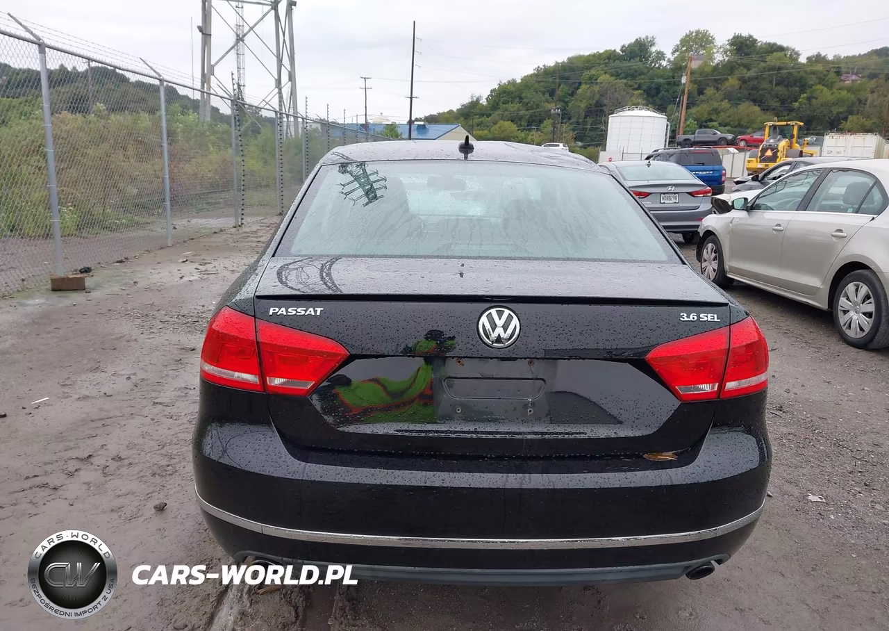 2013 Volkswagen Passat 3.6L V6 Sel Premium VIN:1VWCM7A34DC081489 - 12