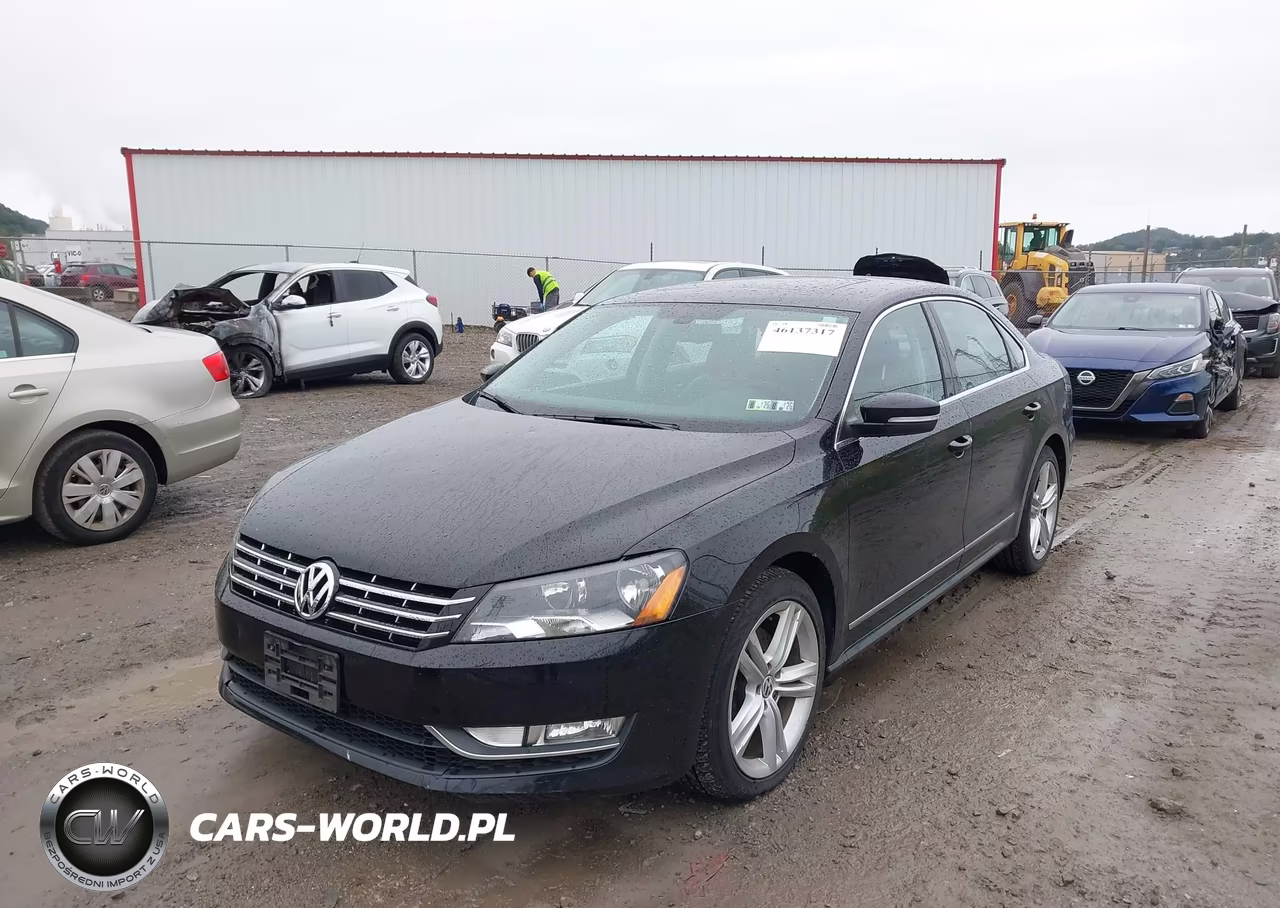 2013 Volkswagen Passat 3.6L V6 Sel Premium VIN:1VWCM7A34DC081489 - 2