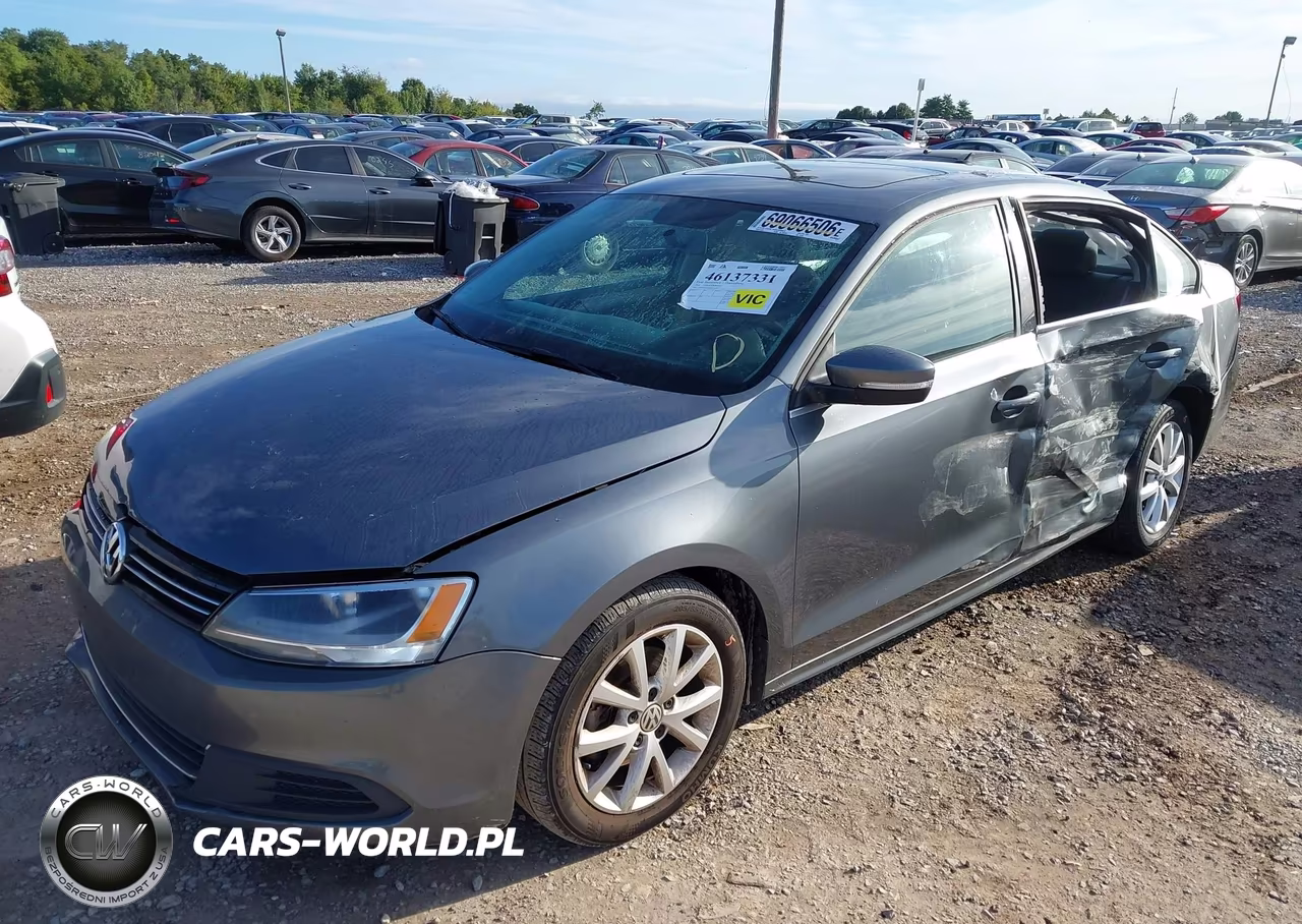 2014 Volkswagen Jetta 1.8T Se VIN:3VWD17AJ3EM377034 - 2
