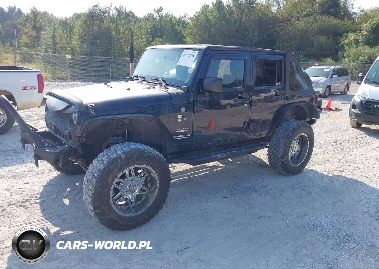 2008 Jeep Wrangler Unlimited Sahara VIN:1J4GA59198L520917 - 2