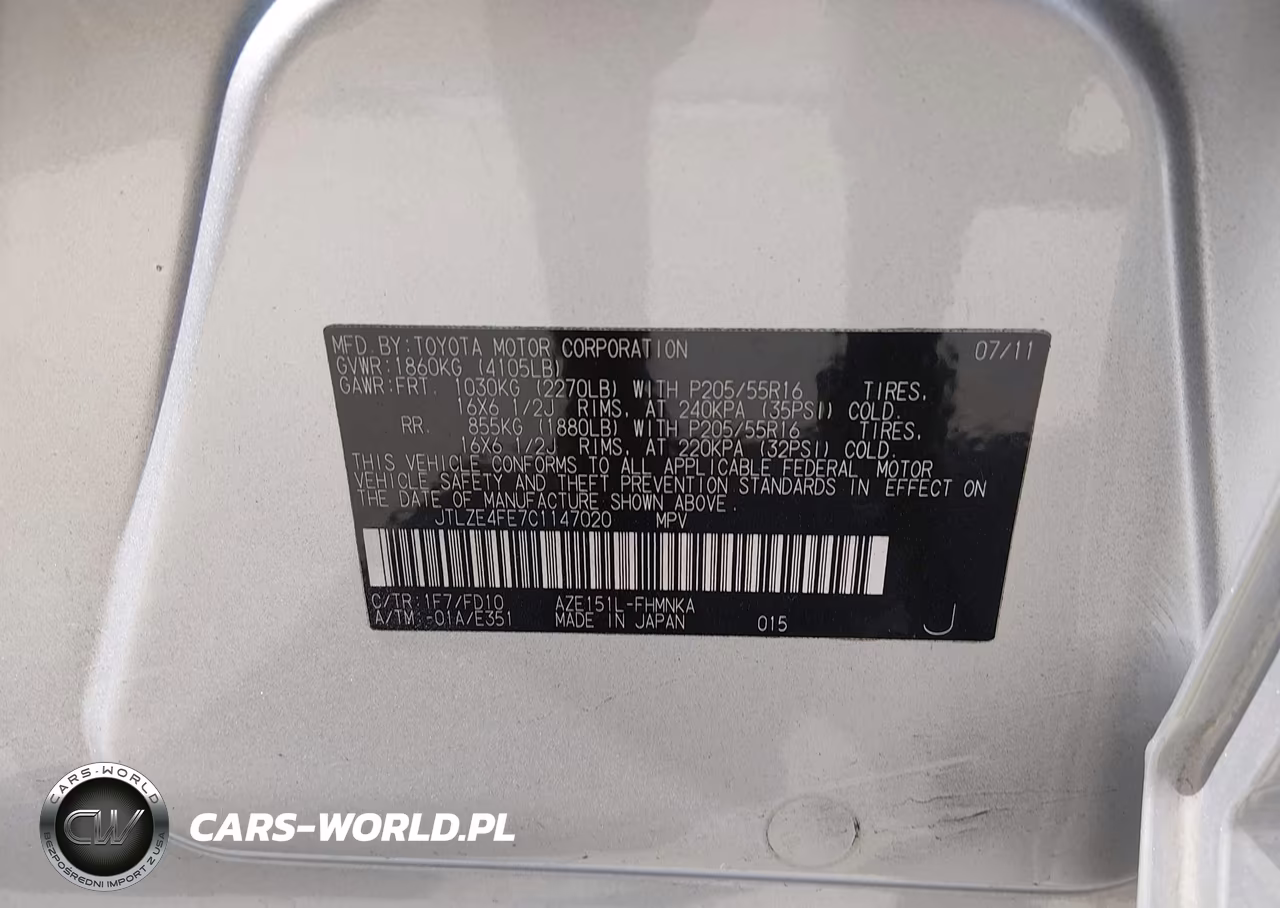 2012 Scion Xb VIN:JTLZE4FE7C1147020 - 9