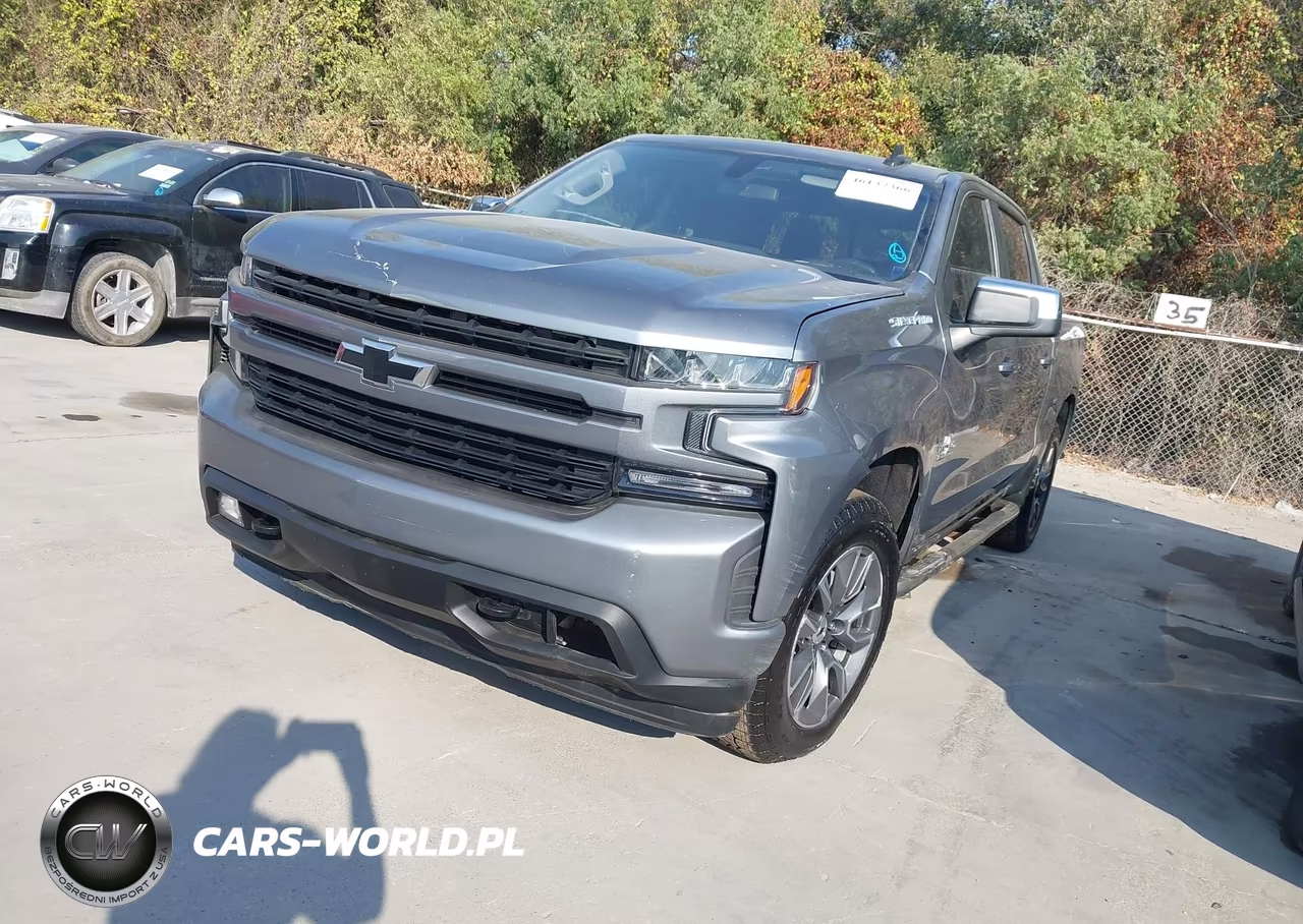 2021 Chevrolet Silverado K1500 Rst VIN:3GCUYEED9MG335844 - 2