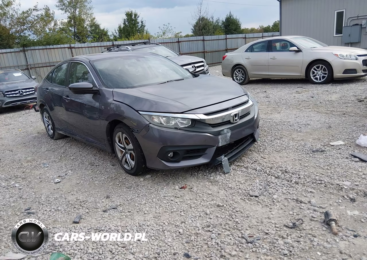 2017 Honda Civic Lx VIN:19XFC2F59HE066002 - 1