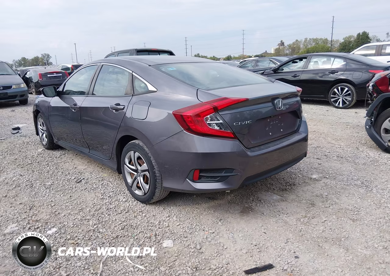 2017 Honda Civic Lx VIN:19XFC2F59HE066002 - 3