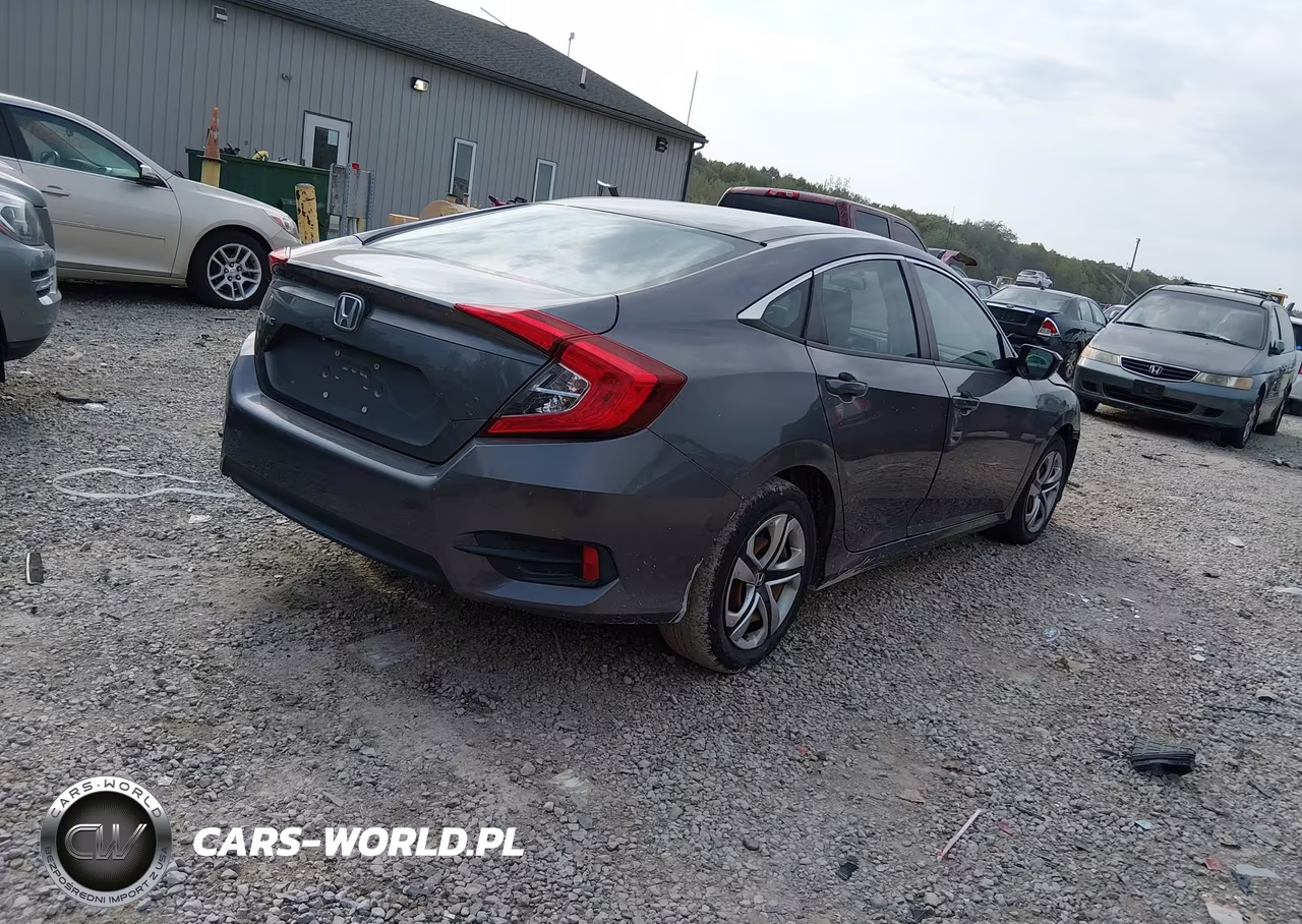 2017 Honda Civic Lx VIN:19XFC2F59HE066002 - 4