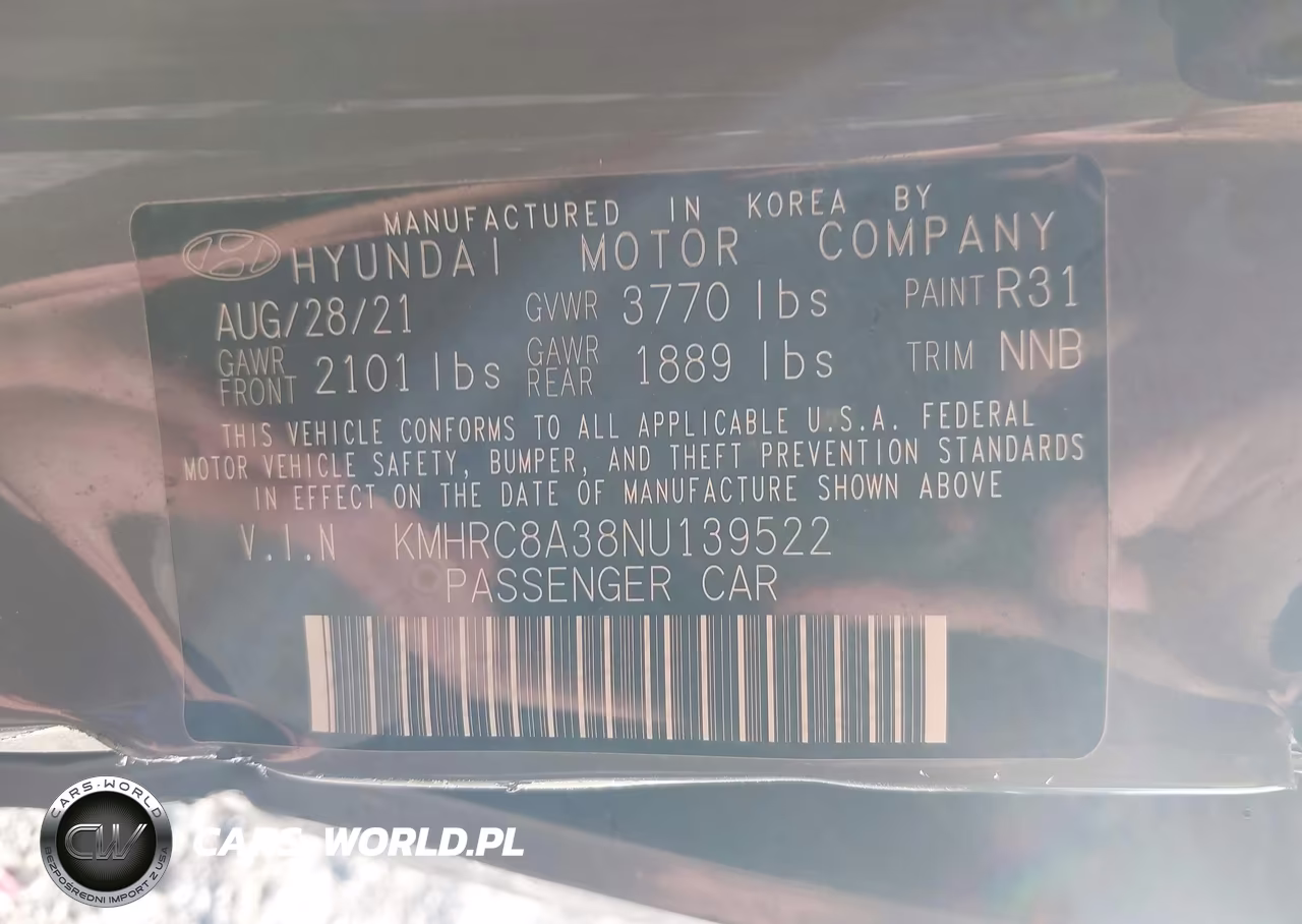 2022 Hyundai Venue Limited VIN:KMHRC8A38NU139522 - 9
