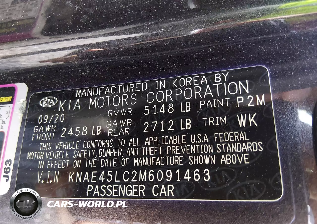 2021 Kia Stinger Gt1 VIN:KNAE45LC2M6091463 - 9