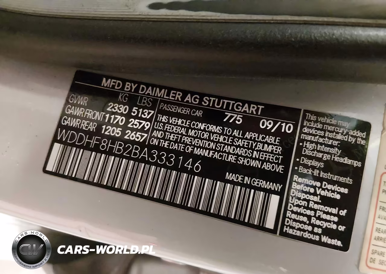 2011 Mercedes-Benz E 350 4Matic VIN:WDDHF8HB2BA333146 - 9