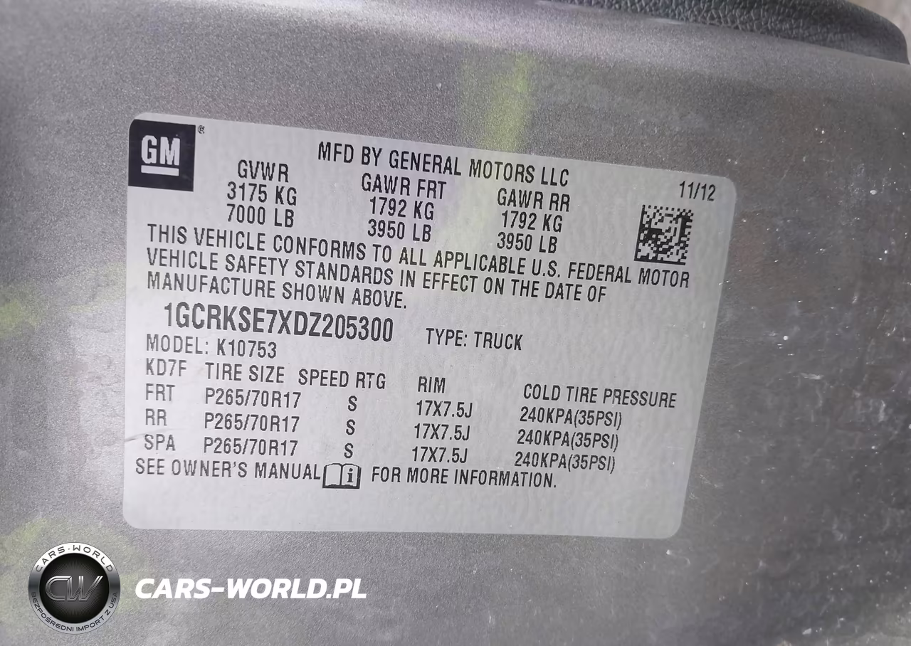 2013 Chevrolet Silverado 1500 Lt VIN:1GCRKSE7XDZ205300 - 9