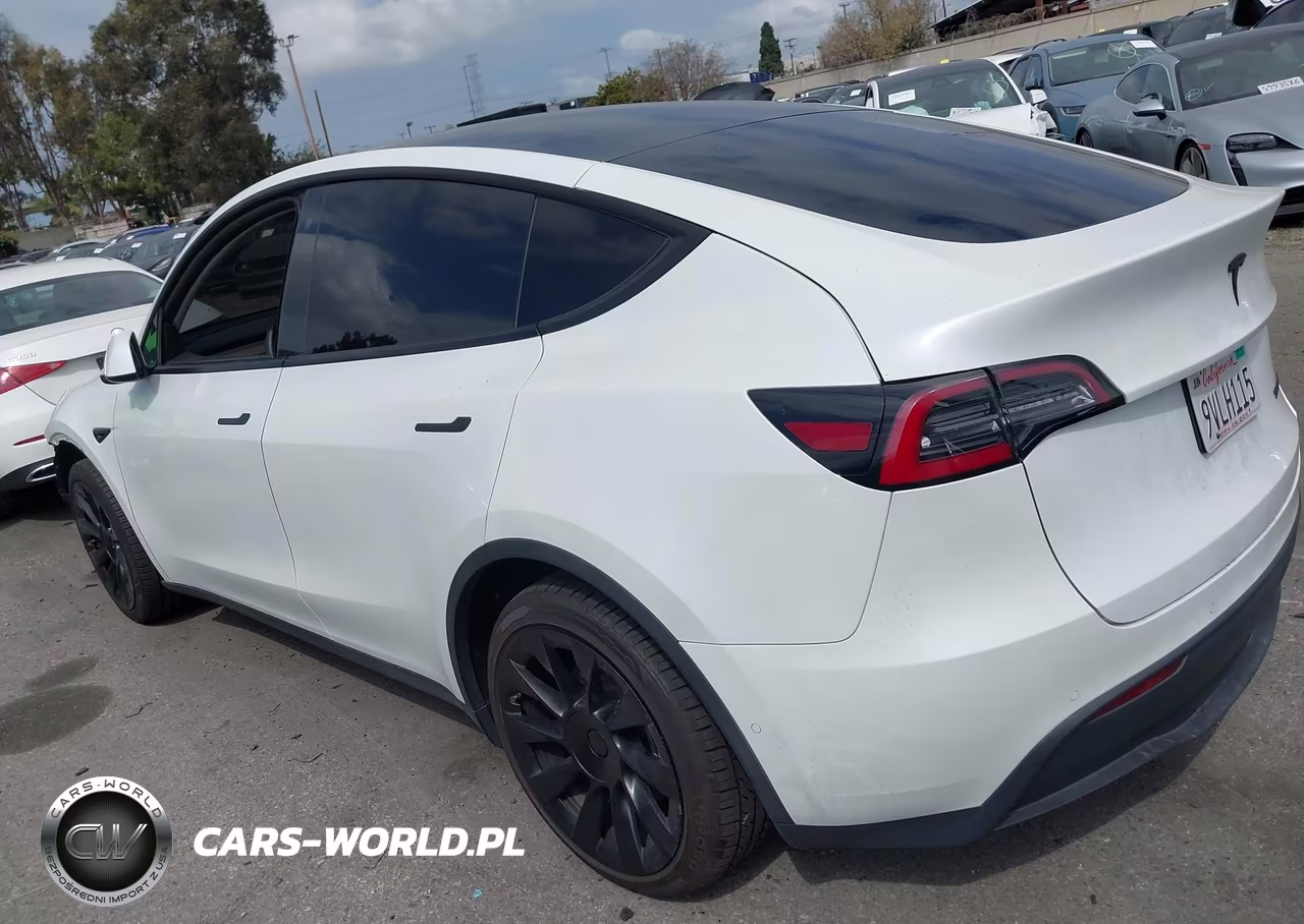 2020 Tesla Model Y Long Range Dual Motor All-Wheel Drive VIN:5YJYGDEE5LF011110 - 3