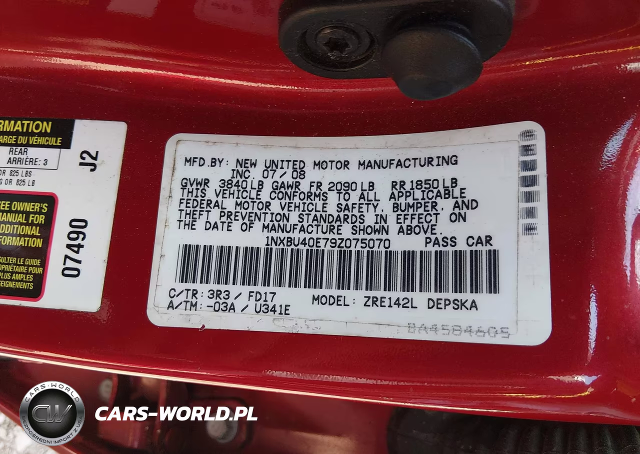 2009 Toyota Corolla S VIN:1NXBU40E79Z075070 - 9