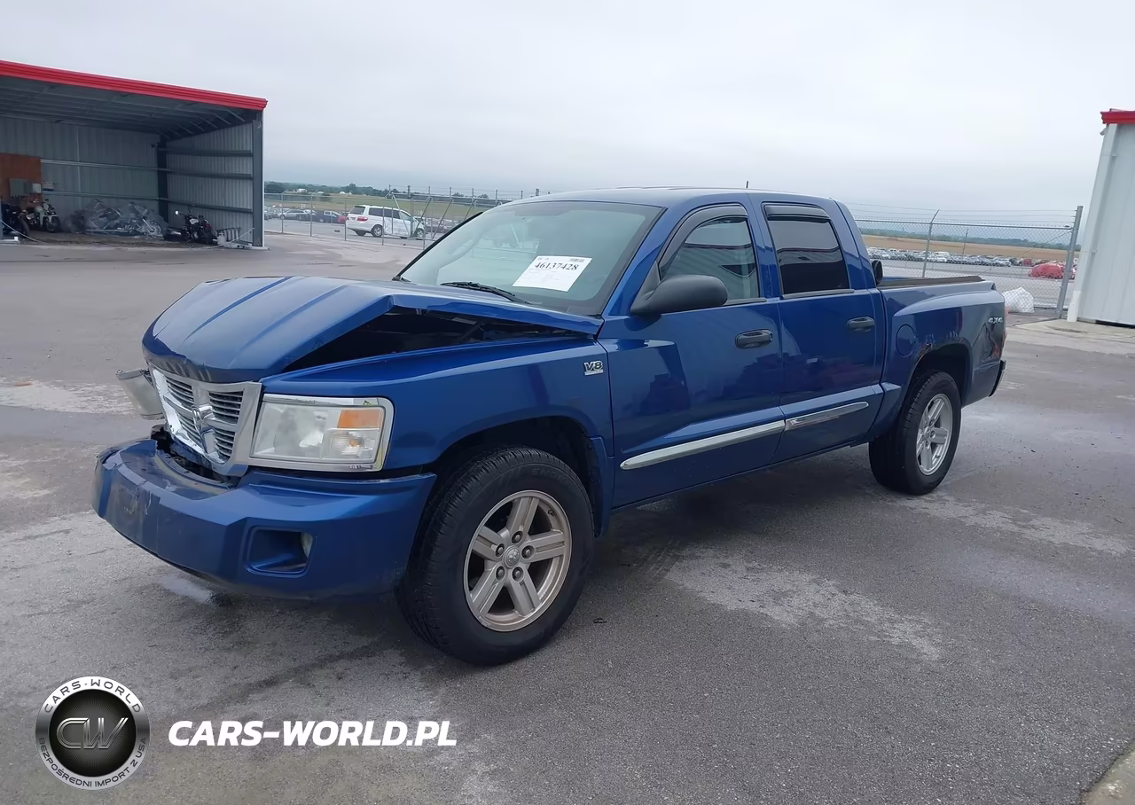 2009 Dodge Dakota Laramie VIN:1D7HW58P49S809833 - 2