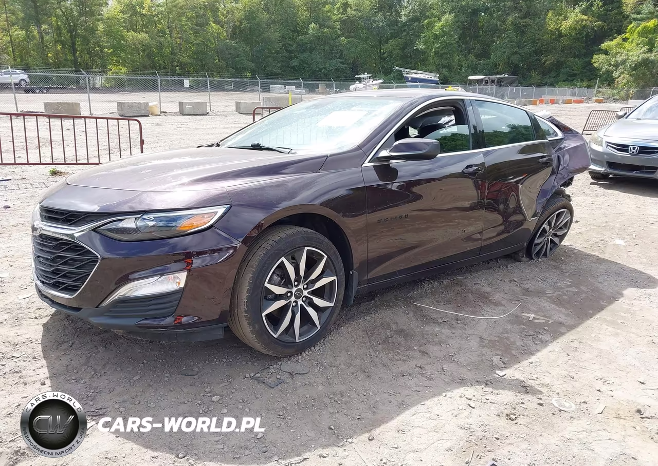 2021 Chevrolet Malibu Fwd Rs VIN:1G1ZG5ST9MF051743 - 2