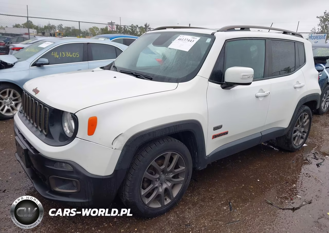 2016 Jeep Renegade 75Th Anniversary VIN:ZACCJABT7GPD12604 - 2