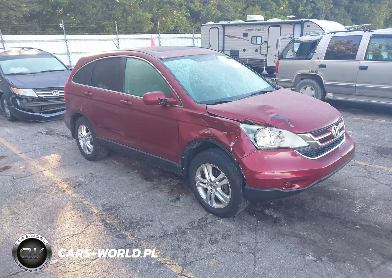 2011 Honda Cr-V Ex-L VIN:5J6RE4H75BL080649 - 1
