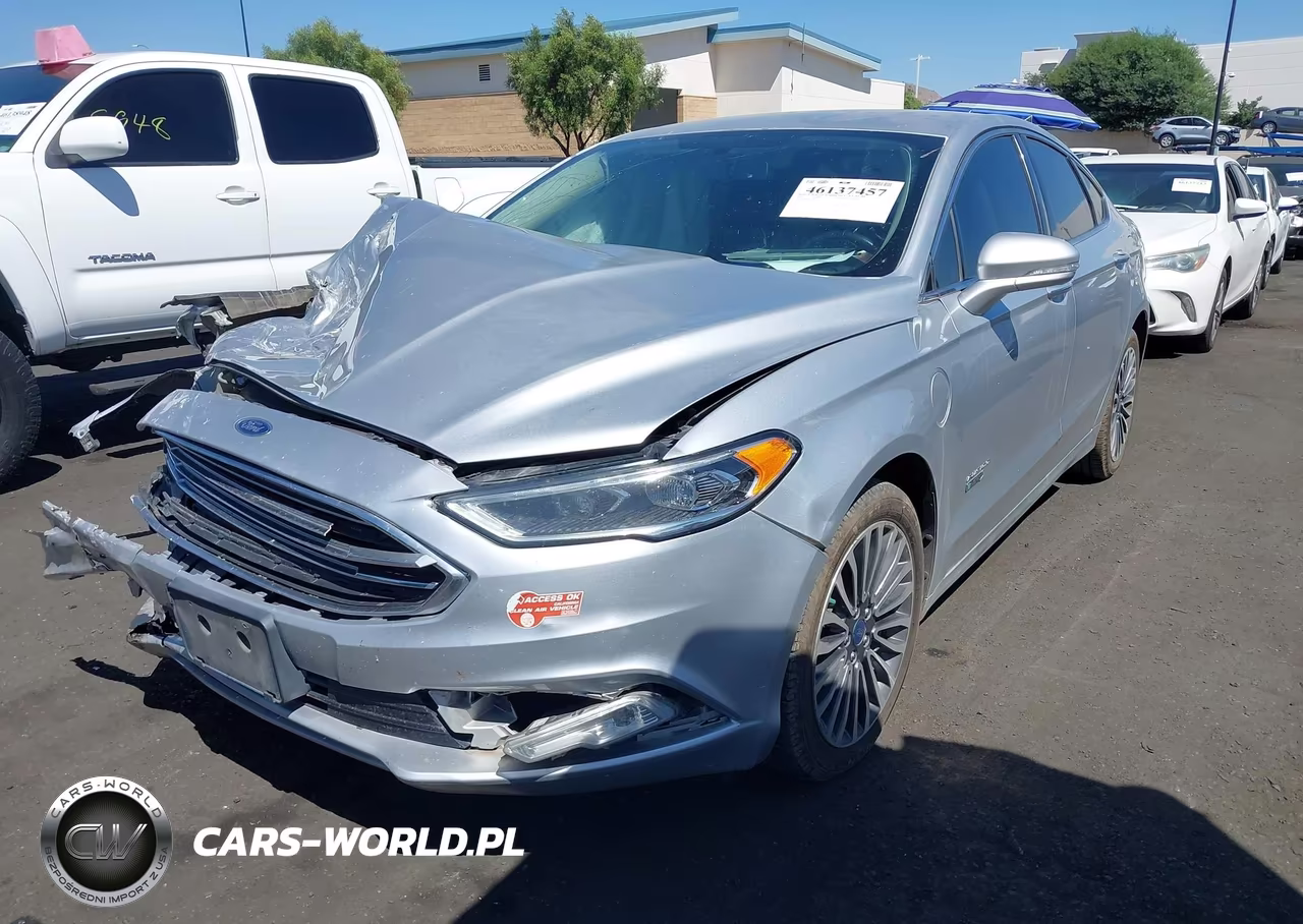 2017 Ford Fusion Energi Se Luxury VIN:3FA6P0PU6HR275419 - 2