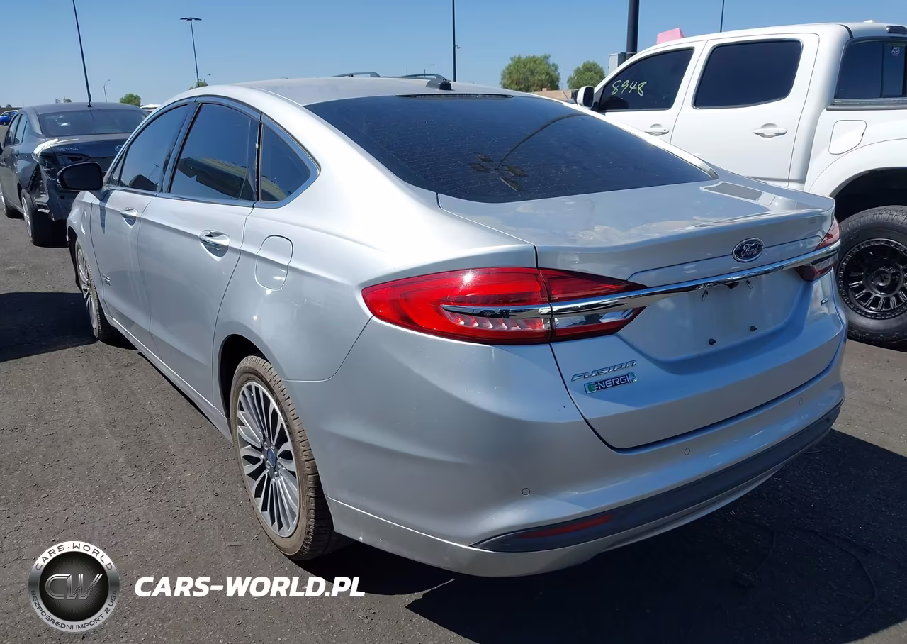 2017 Ford Fusion Energi Se Luxury VIN:3FA6P0PU6HR275419 - 3