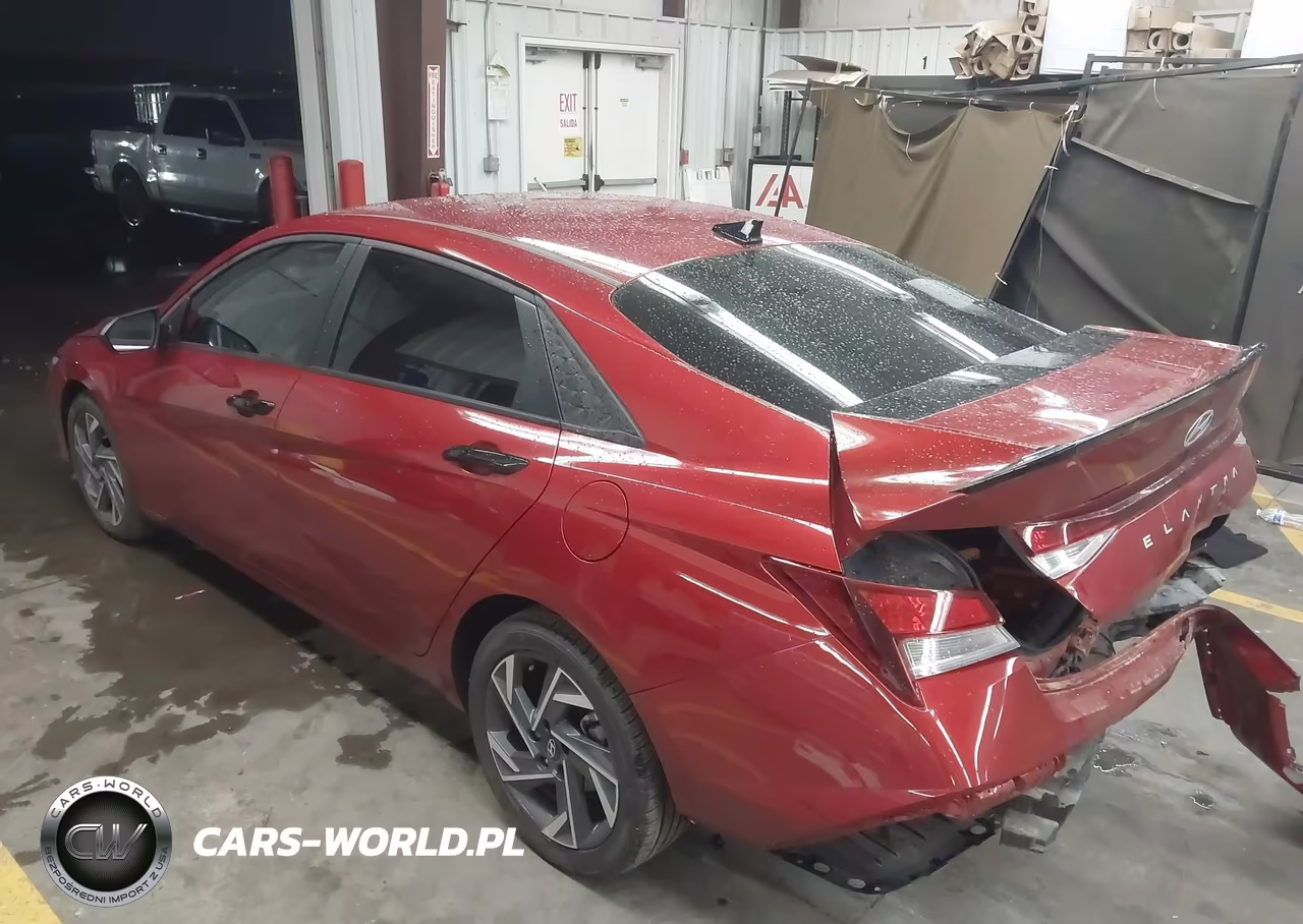 2025 Hyundai Elantra Sel Sport VIN:KMHLM4DG3SU985711 - 3