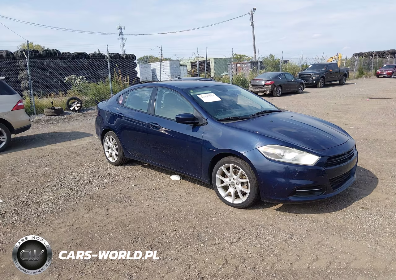 2013 Dodge Dart Sxt VIN:1C3CDFBA8DD106256 - 1